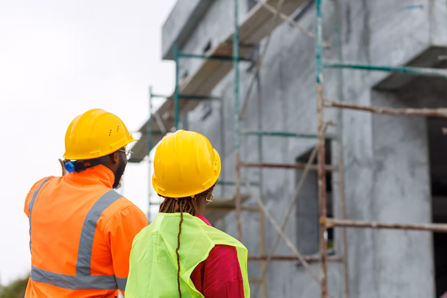 2 Women Construction team